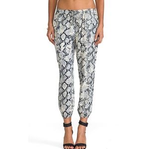 Joie Snakeskin Pants